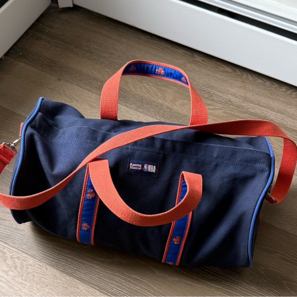 NBA KNICKS X ROWING BLAZERS DUFFEL BAG